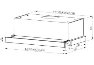 INTERLINE SLIM WH A/60/2/T