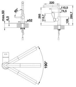 Blanco LANORA-S 523123