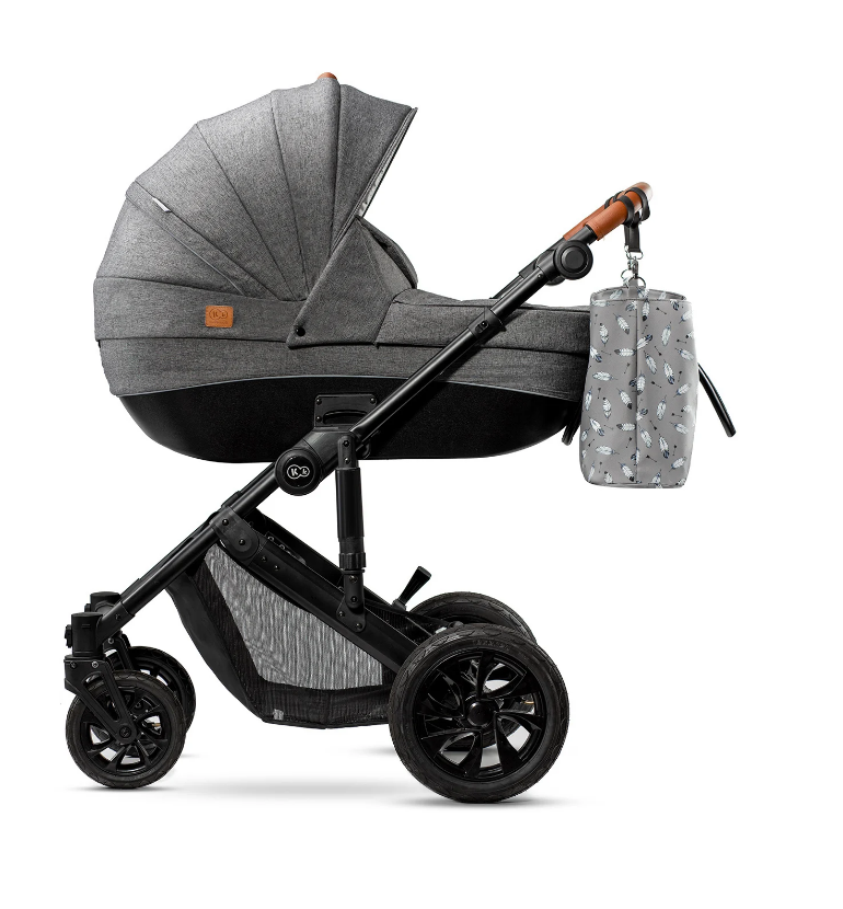 KINDERKRAFT PRIME GRAY + MOMMYBAG (KKWPRIMGRMB200)