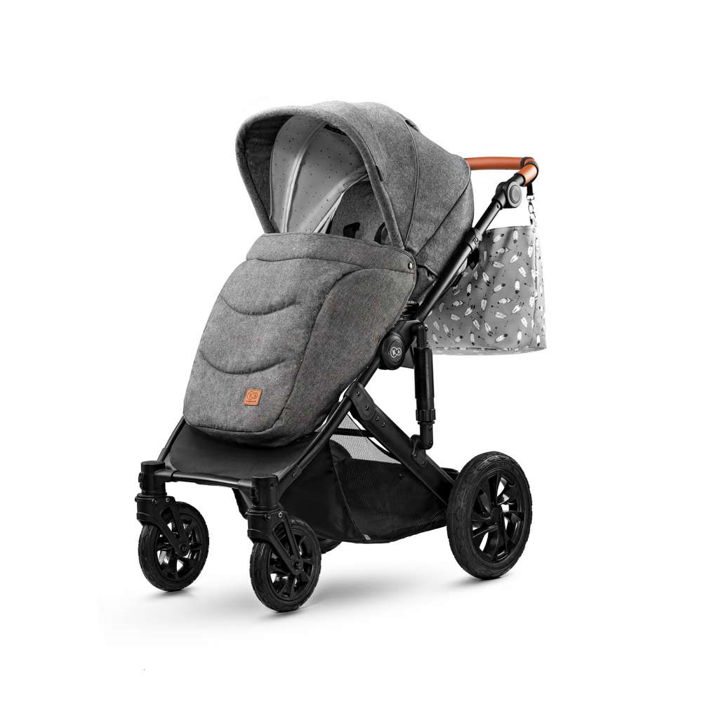 KINDERKRAFT PRIME GRAY + MOMMYBAG (KKWPRIMGRMB200)