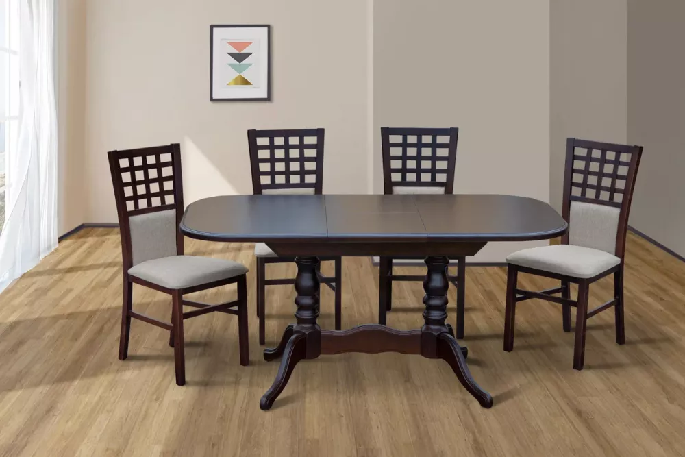 МИКС-МЕБЕЛЬ ШЕРВУД 1200(+400)*800 ТЕМНЫЙ ОРЕХ