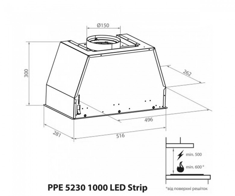 WEILOR PPE 5230 SS 1000 LED STRIP