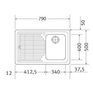 FRANKE LLX 611-79 101.0381.808