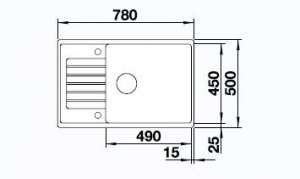 Blanco ZIA XL 6 S COMPACT 526019