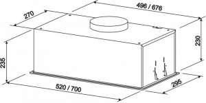 ELEYUS GEMINI 1200 LED 52 WH