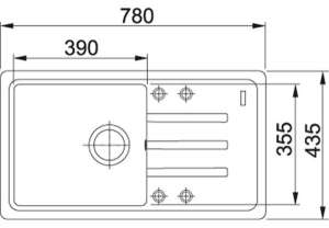 FRANKE BSG 611-78 114.0575.041