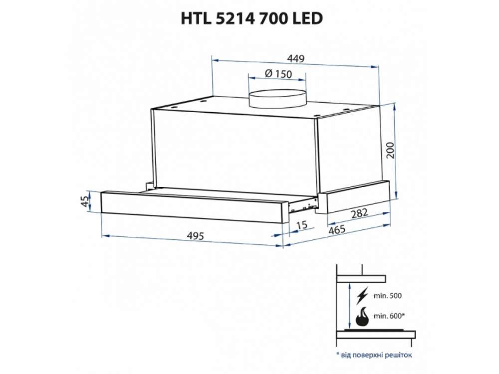 MINOLA HTL 5214 WH 700 LED