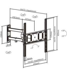 SATELIT 32-55PIVOT400A