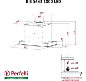 PERFELLI BIS 5633 I 1000 LED