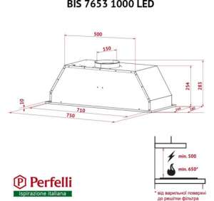PERFELLI BIS 7653 I 1000 LED