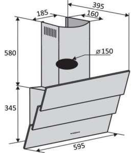 VENTOLUX WELLA 60 BK (1000) TRC