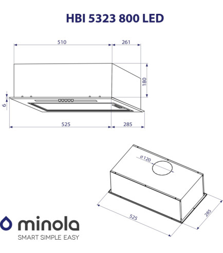 MINOLA HBI 5323 I 800 LED