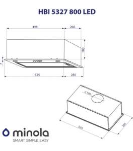 MINOLA HBI 5327 I 800 LED