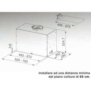 FABER INKA LUX EVO BK MATT A52