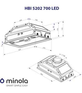 MINOLA HBI 5202 I 700 LED