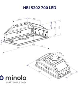 MINOLA HBI 5202 IV 700 LED
