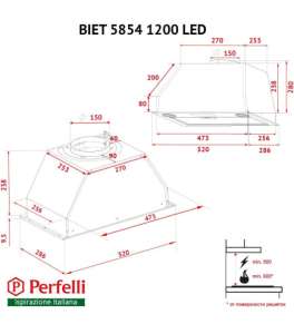 PERFELLI BIET R 5854 I 1200 LED