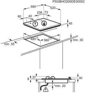 ELECTROLUX KGG64362K