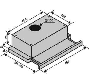 VENTOLUX GARDA 50 WH (700) LED