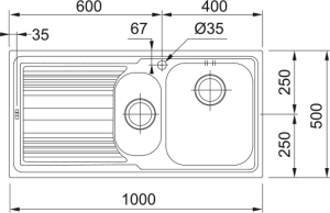 FRANKE LOGICA LINE LLL 651 101.0381.836