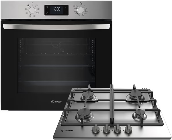 INDESIT IO255HUX + INDESIT THP641IX/I