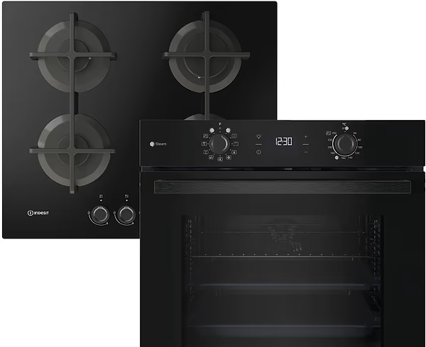 INDESIT IOK58HSB + INDESIT ING61T/BK1